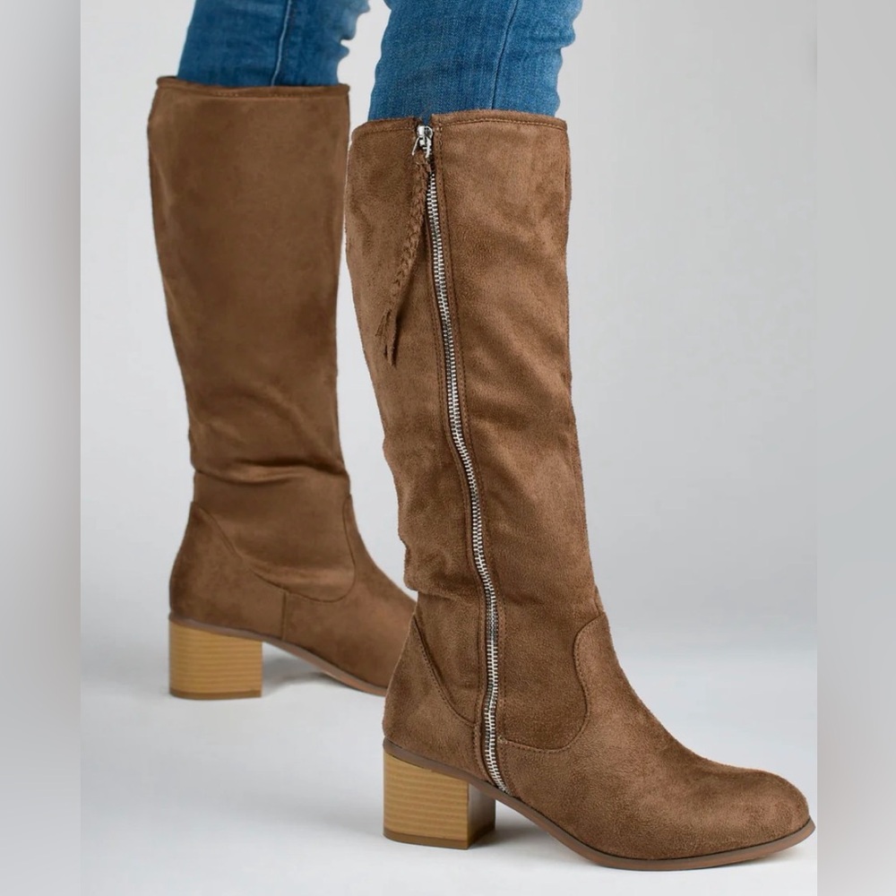 SANORA KNEE HIGH BOOTS IN WIDE CALF - Picture 5 of 5